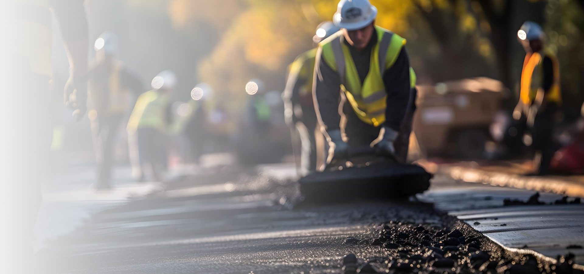 Roadway striping, traffic markings, and pavement maintenance completed by Prime Line Company in Colorado.